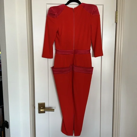 Zhivago Informant Dress in Coral Size 6 or M - Picture 5 of 6